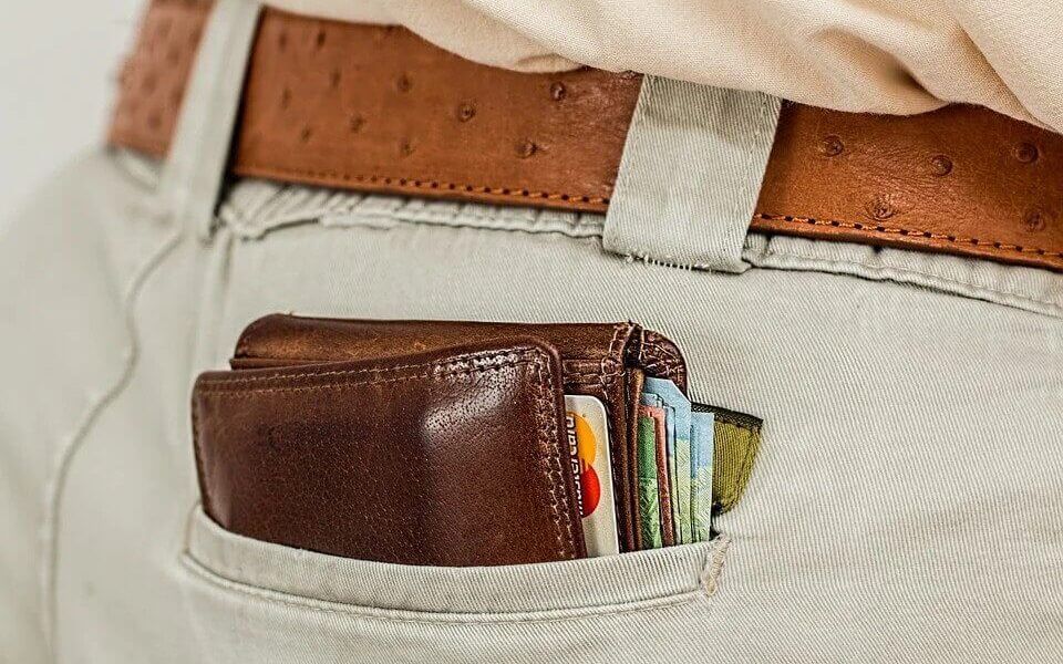 wallet in back pocket