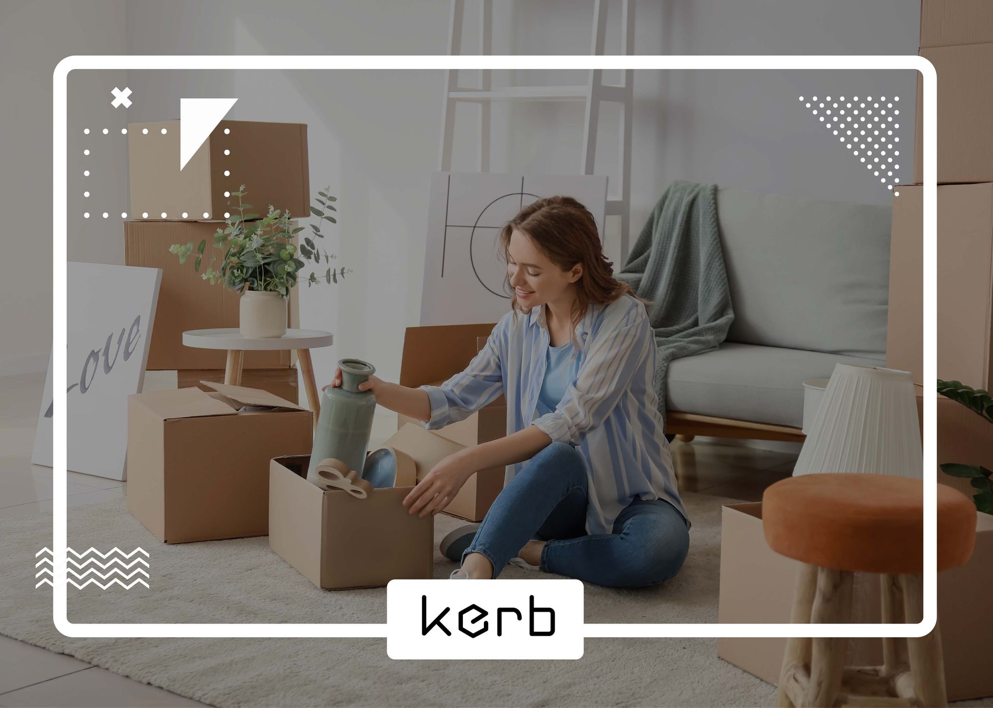person placing belongings into a box