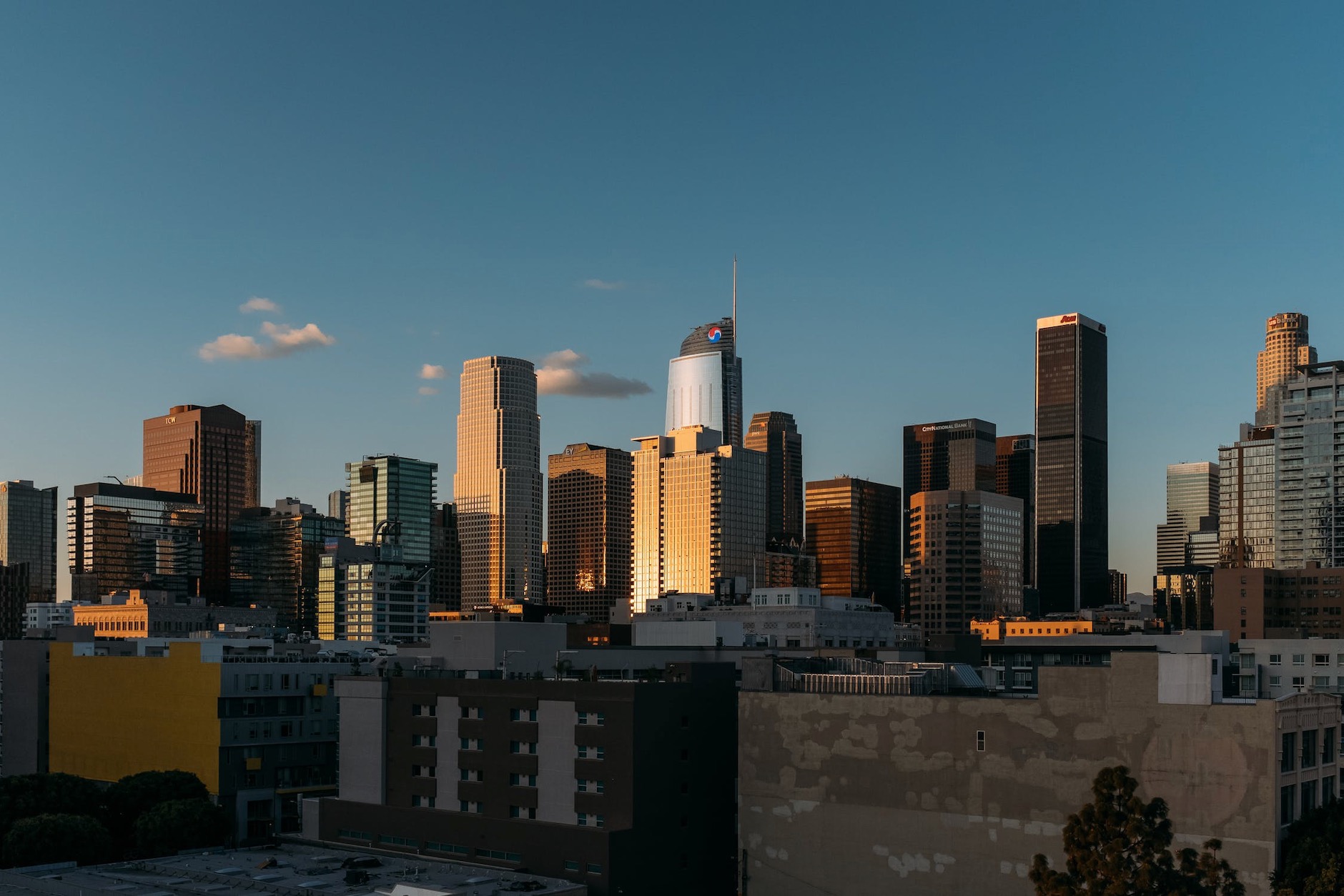 LA skyscrapers