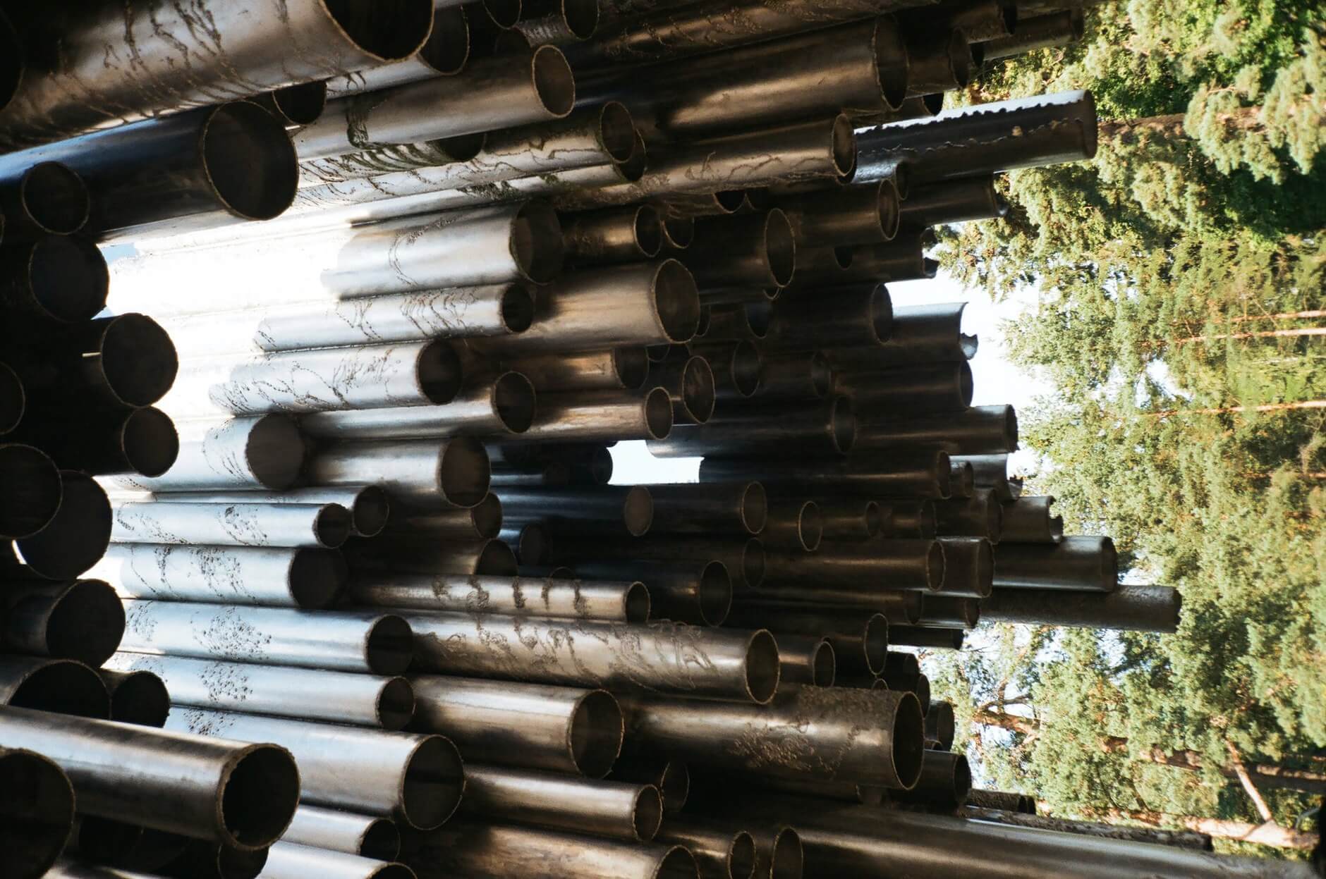 Pile of pipes